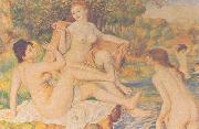 Pierre Renoir Bathers Spain oil painting reproduction